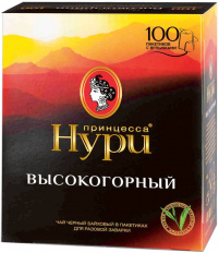 Чай Принцесса Нури Высокогорный 100пак.